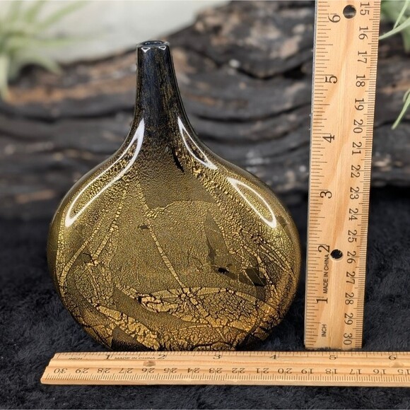 Vintage 1980s Isle of Wight Lollipop Vase by Michael Harris - Picture 8 of 9